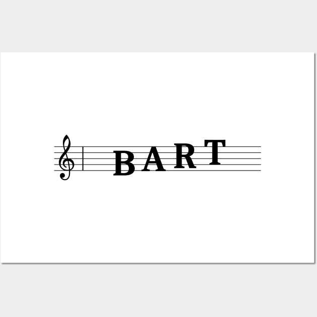 Name Bart Wall Art by gulden